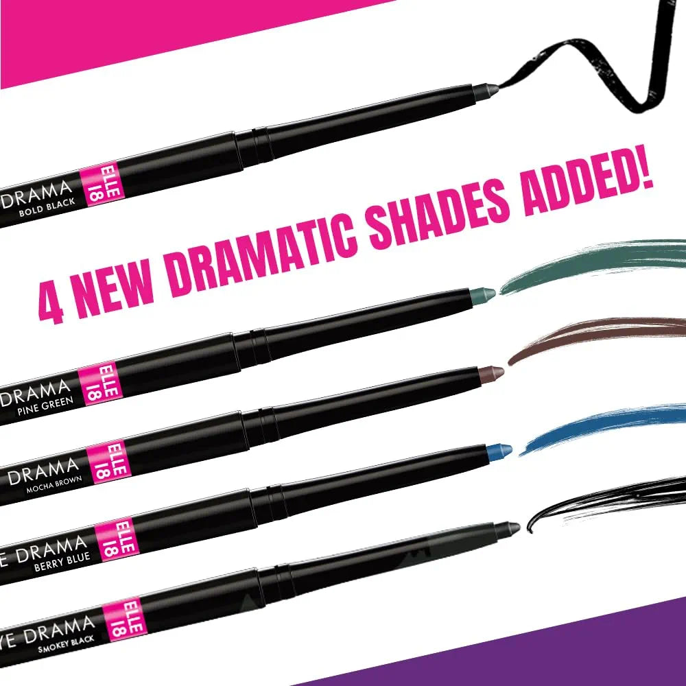 ELLE 18 EYE DRAMA BOLD BLACK 0.35G ELLE 18 EYE DRAMA BOLD BLACK 0.35G